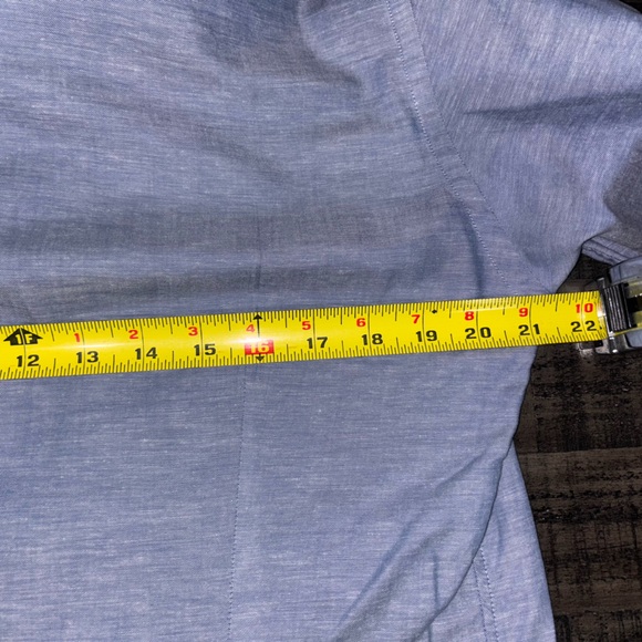 Eton Contemporary SZ L Slim Luxury European Dress Shirt blue cotton - Picture 2 of 9